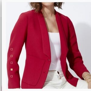 Maje Women's Pink Blazer Jacket